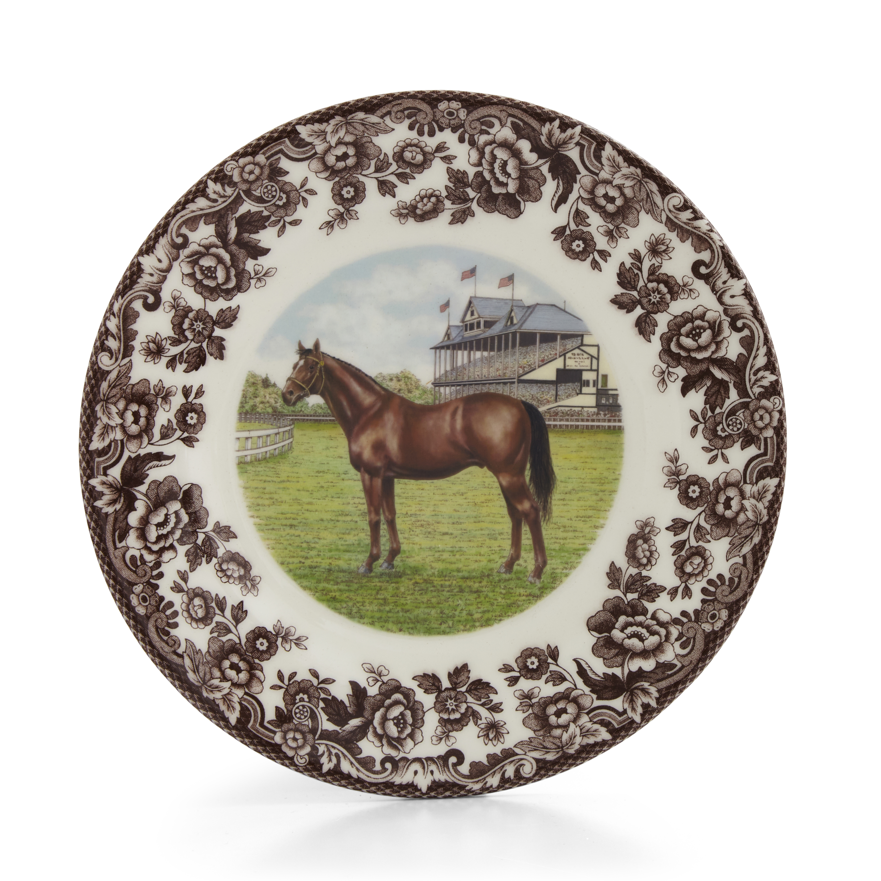 Woodland Salad Plate 8 Inch, Thoroughbred image number null
