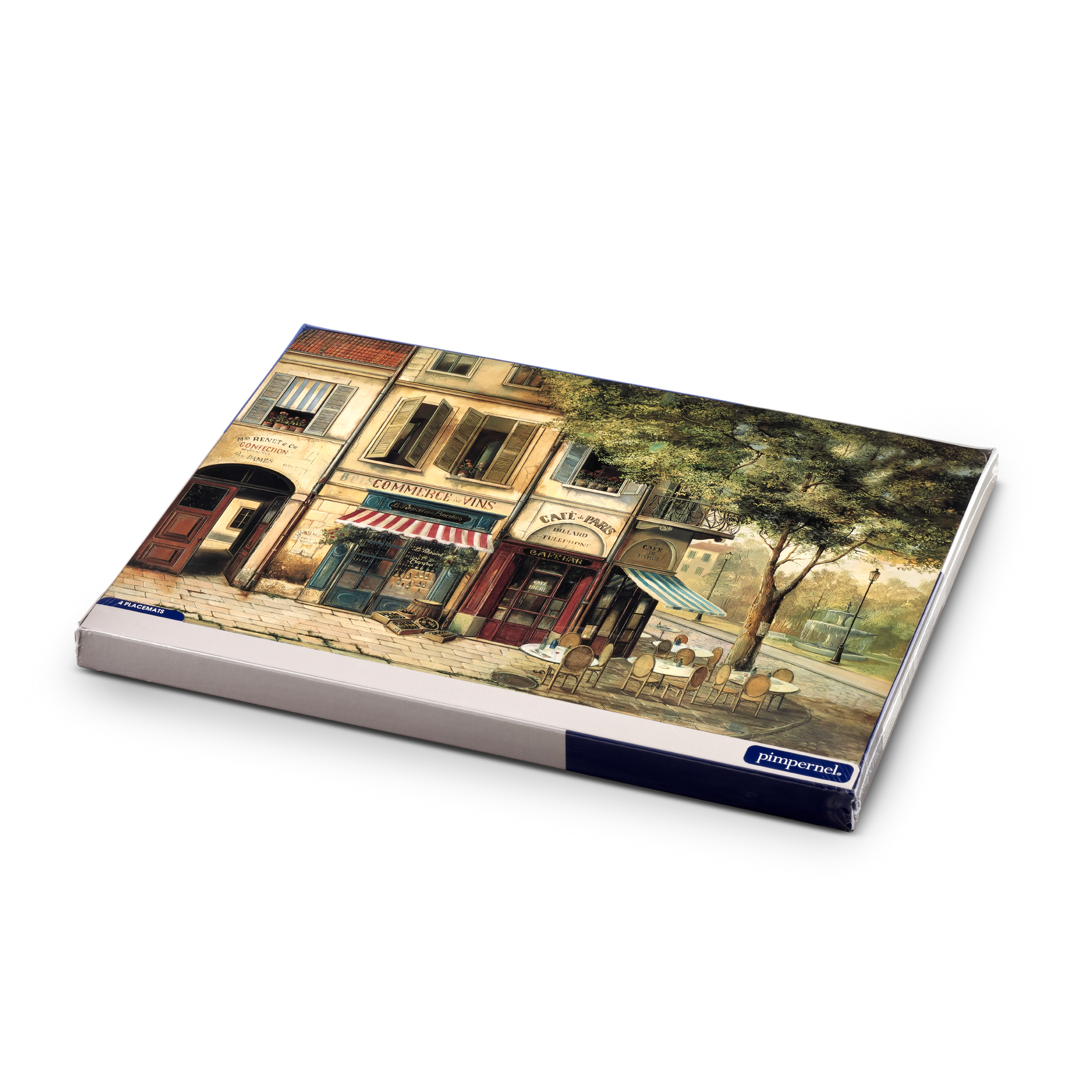 Parisian Scenes Set of 4 Large Placemats image number null
