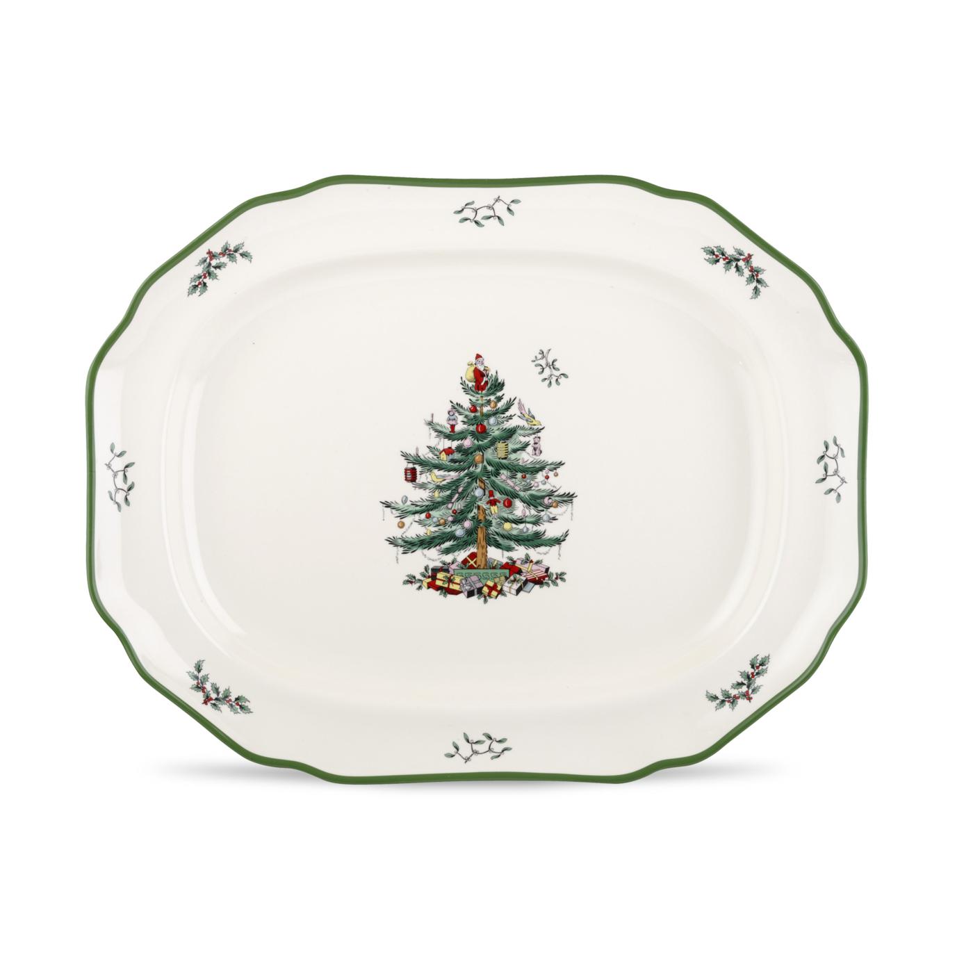 Christmas Tree Sculpted Platter image number null
