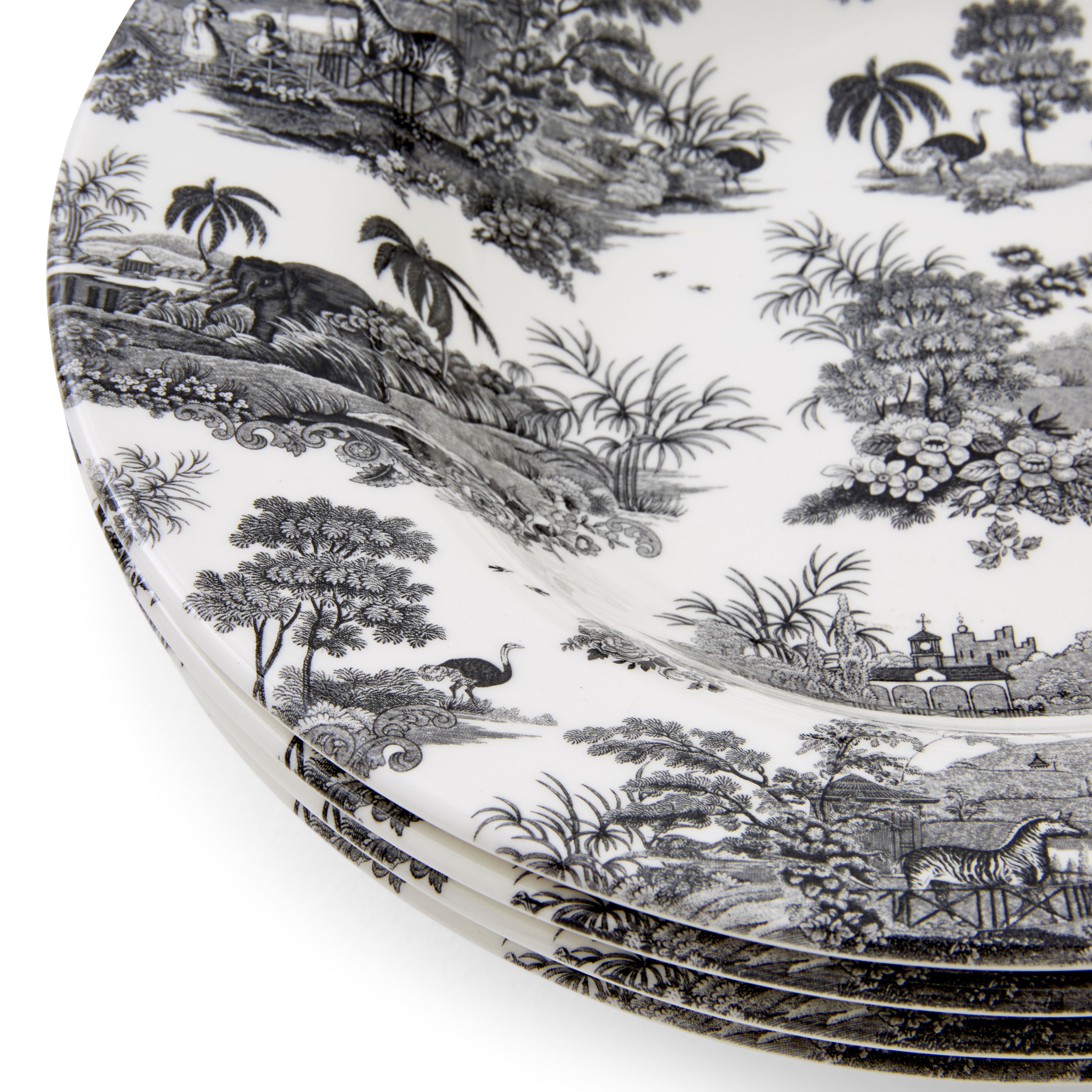 Zoological Gardens Set of Pasta Bowls image number null