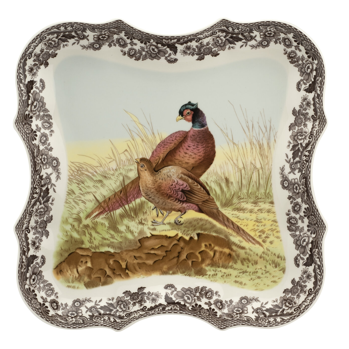 Woodland Devonia Tray 14 Inch, Pheasant image number null