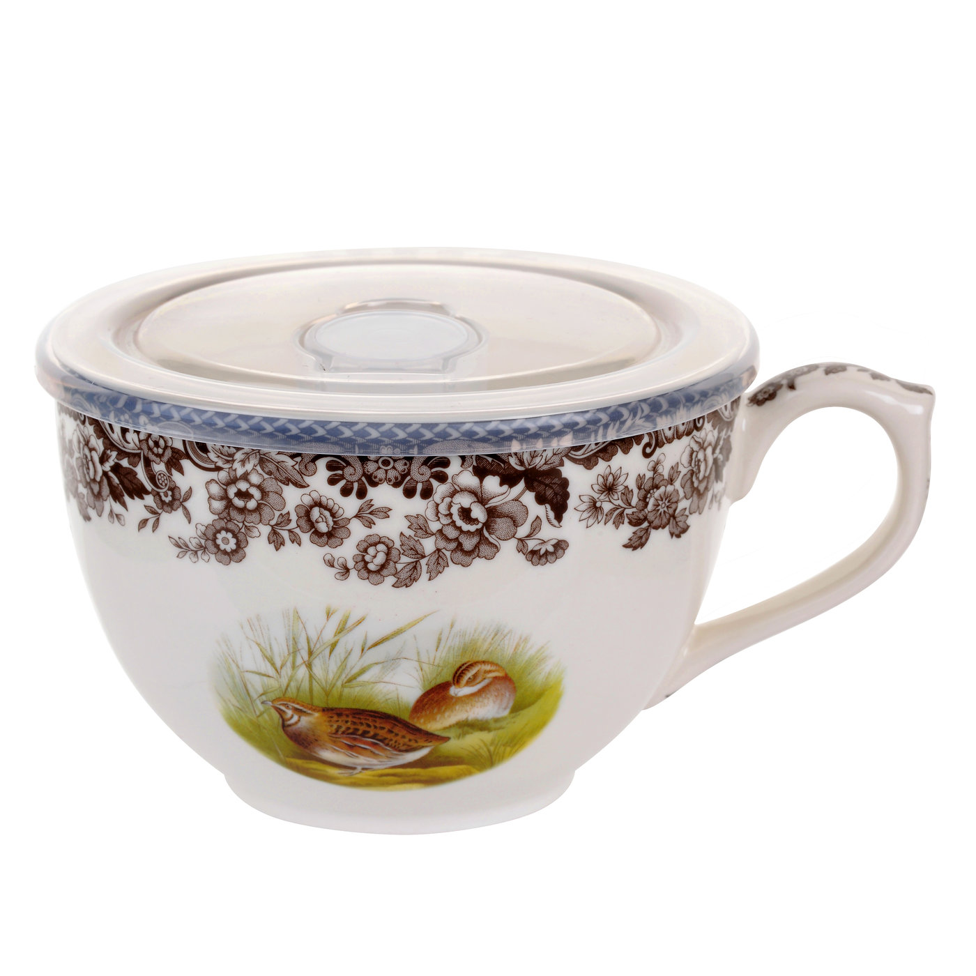 Woodland Jumbo Cup with Lid, Quail image number null