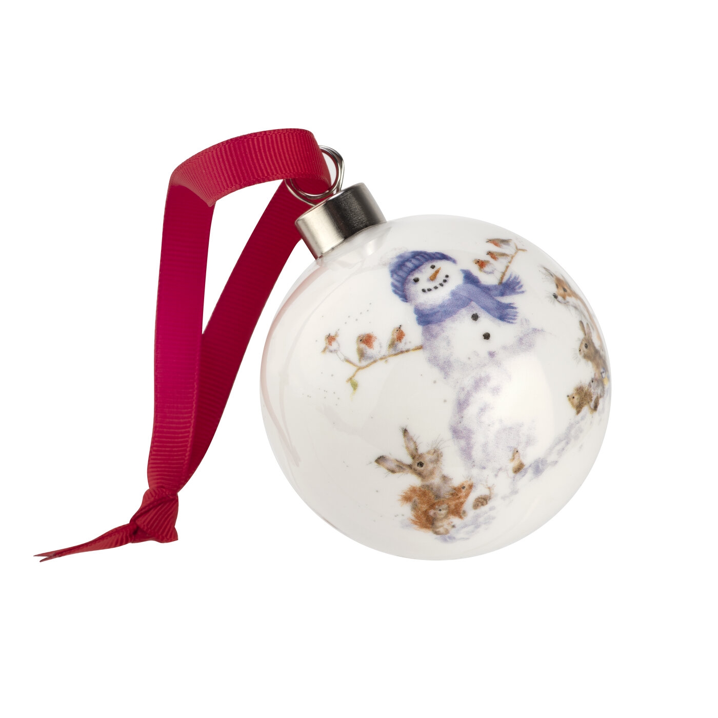 Wrendale Designs Snowman Decoration image number null