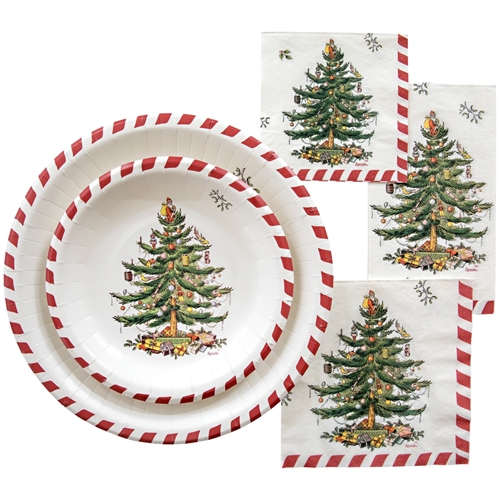 Candy Cane Luncheon Napkins image number null