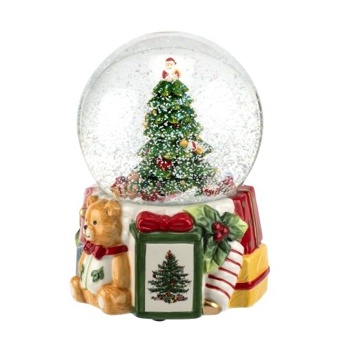 250th Anniversary 6.5 Inch Snow Globe, Deck The Halls image number null