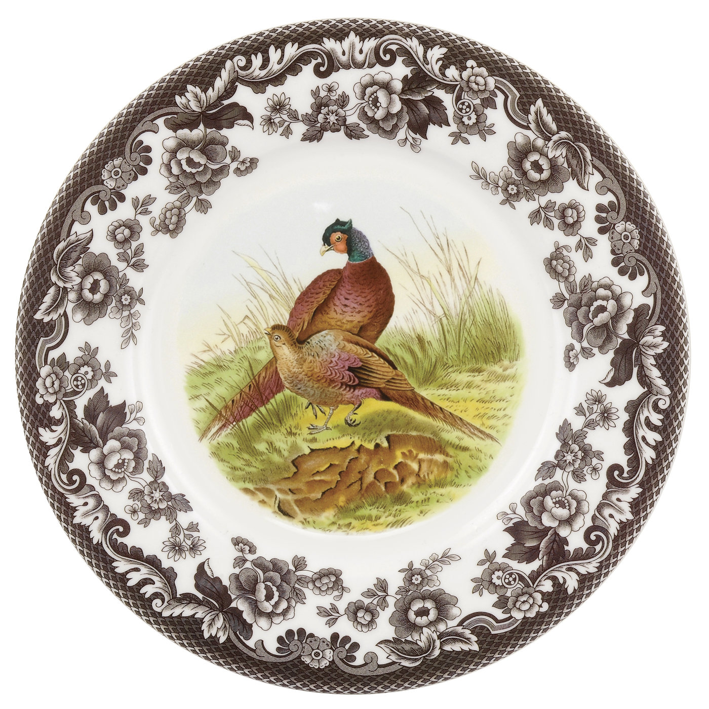 Woodland Luncheon Plate 9 Inch, Pheasant image number null