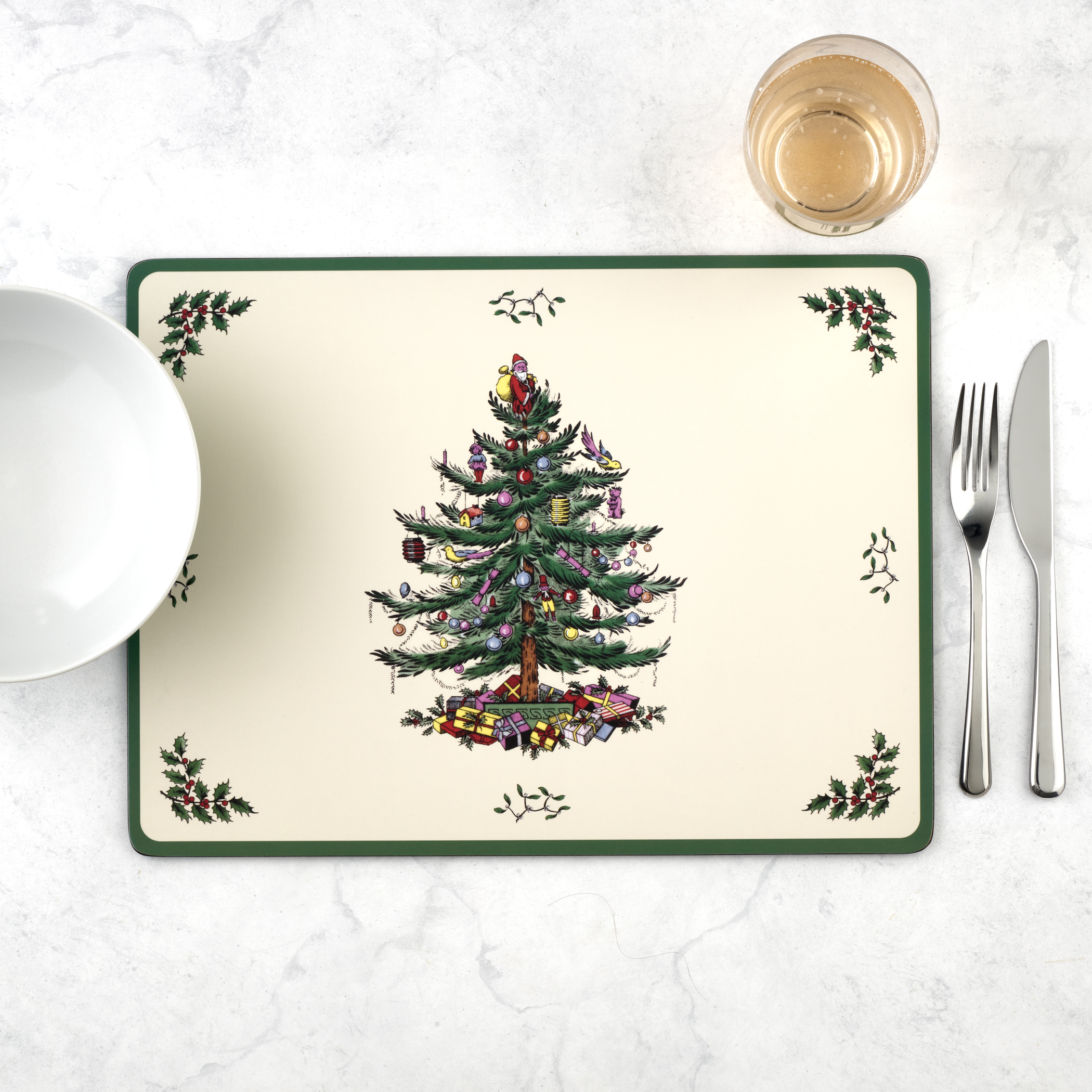 Christmas Tree Set of 4 Placemats image number null