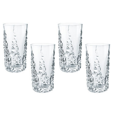 Nachtmann Sculpture Long Drink Set of 4