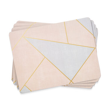 Urban Chic Set of 4 Large Placemats