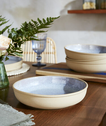 Minerals Low bowl, Aquamarine