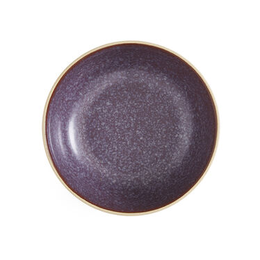 Mineral Medium Serving Bowl, Amethyst Mineral Medium Serving Bowl, Amethyst