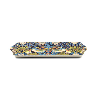 Morris & Co. Strawberry Thief Blue Melamine Sandwich Tray Morris & Co. Strawberry Thief Blue Melamine Sandwich Tray