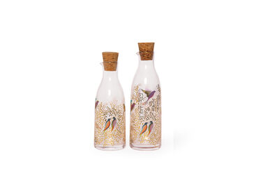 Sara Miller Chelsea Glass Oil & Vinegar Set Sara Miller Chelsea Glass Oil & Vinegar Set