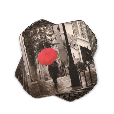 Paris Stroll Coasters Set of 6 Paris Stroll Coasters Set of 6