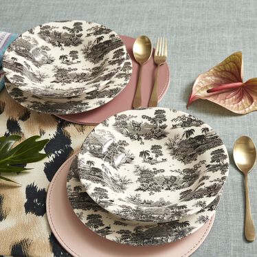 Zoological Gardens Set of Pasta Bowls