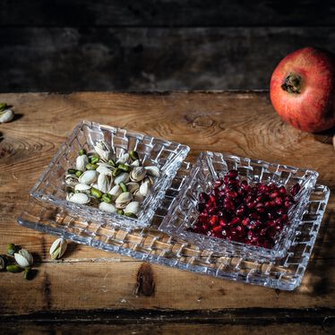 Bossa Nova Square 3 Piece Serving Set