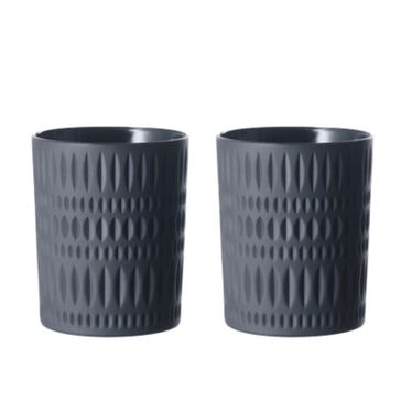 Nachtmann-Ethno Whisky Tumbler Black S/2 Nachtmann-Ethno Whisky Tumbler Black S/2