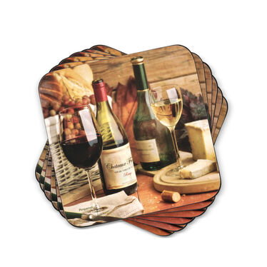 Artisan Wine Coasters Set of 6