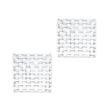 Nachtmann Bossa Nova Square Plates Set of 2