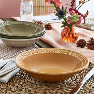 Botanic Garden Harmony Pasta Bowl, Amber