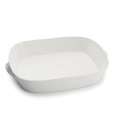 Sophie Conran Handled Roasting Dish, White
