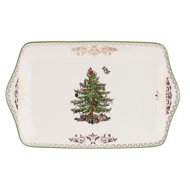Christmas Tree Gold Dessert Tray Christmas Tree Gold Dessert Tray