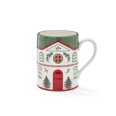 Christmas Tree Village Green Mug Christmas Tree Village Green Mug