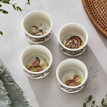 Woodland Set of 4 Ramekins