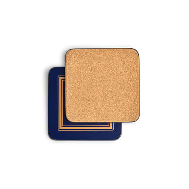 Classic Midnight Blue Coasters Set of 6 Classic Midnight Blue Coasters Set of 6