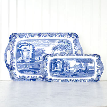 Italienisches Muster Pimpernel Spode Teew/ärmer Blau