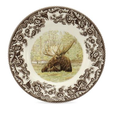 Woodland Bread and Butter Plate 6 Inch, Moose