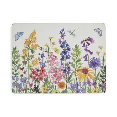 Wildflowers Set of 4 Large Placemats