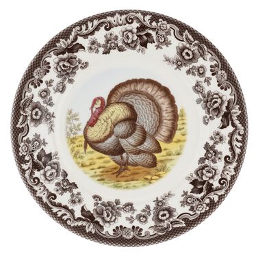 Woodland Luncheon Plate 9 Inch, Turkey