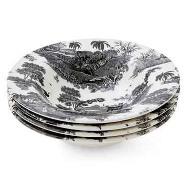Zoological Gardens Set of 4 Cereal Bowls