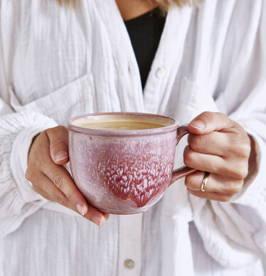 Minerals Mug, Rose Quartz Minerals Mug, Rose Quartz