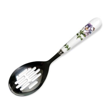 Botanic Garden Slotted Spoon, Pansy