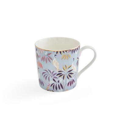 Sara Miller India Crane Garden Mug