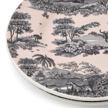 Zoological Gardens Set of 4 Tea Plates