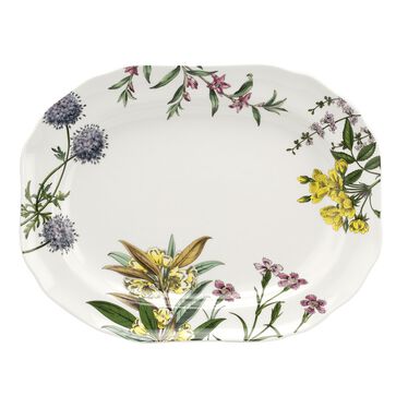 Stafford Blooms 14 Inch Oval Platter