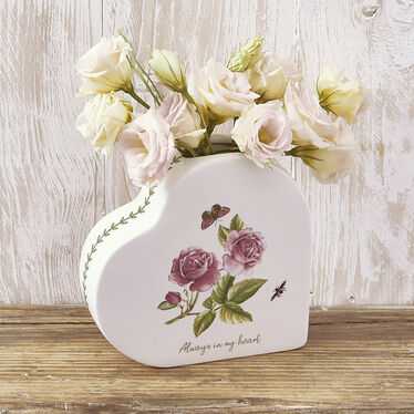 Botanic Garden Sentiments Heart Vase Botanic Garden Sentiments Heart Vase