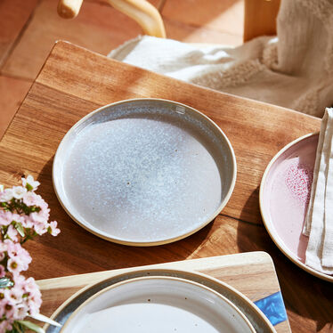 Minerals Side plate, Aquamarine