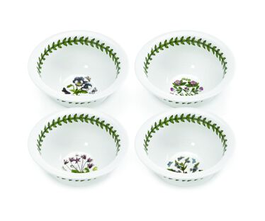 Botanic Garden Set of 4 Round Mini Bowls