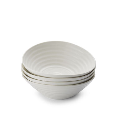 Sophie Conran Set of 4 Cereal Bowls, White Sophie Conran Set of 4 Cereal Bowls, White
