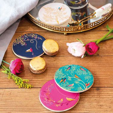 Sara Miller Chelsea Set of 4 Ceramic Coasters Sara Miller Chelsea Set of 4 Ceramic Coasters