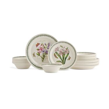 Botanic Garden 18 Piece Set, Made In England