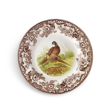 Woodland Pheasant Soup Plate 9 Inch