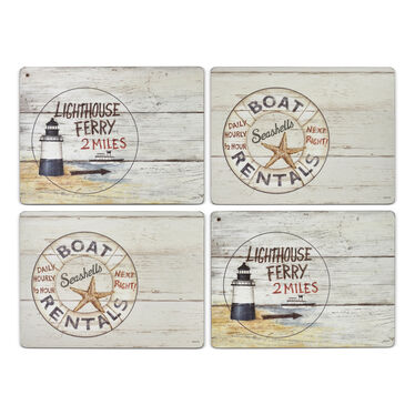 Coastal Signs Placemat Set of 4