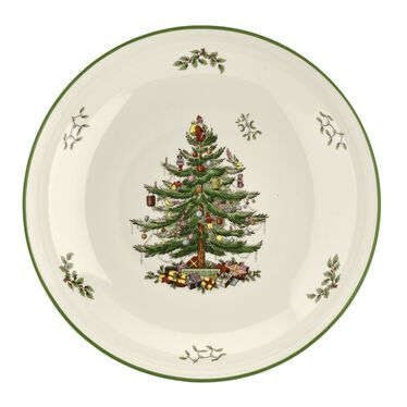 Christmas Tree  13 Inch Pasta Bowl