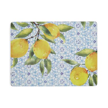 Amalfi Lemons Set of 4 Large Placemats