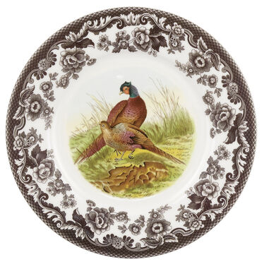 Woodland Luncheon Plate 9 Inch, Pheasant